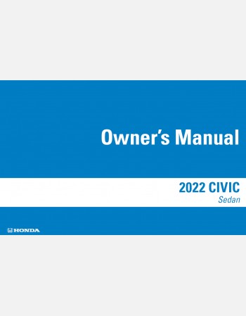 2022 honda civic owners manual